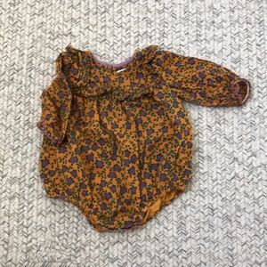 Pink Chicken NY Ruffle Romper size 6-12 months